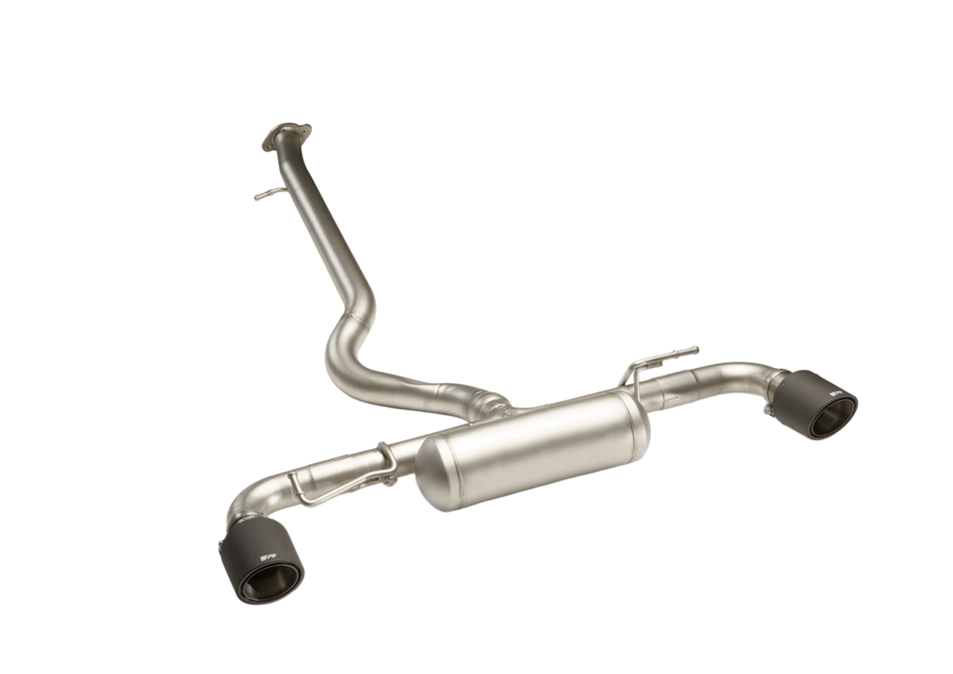 Racing GPF Back System, centered for Toyota Yaris