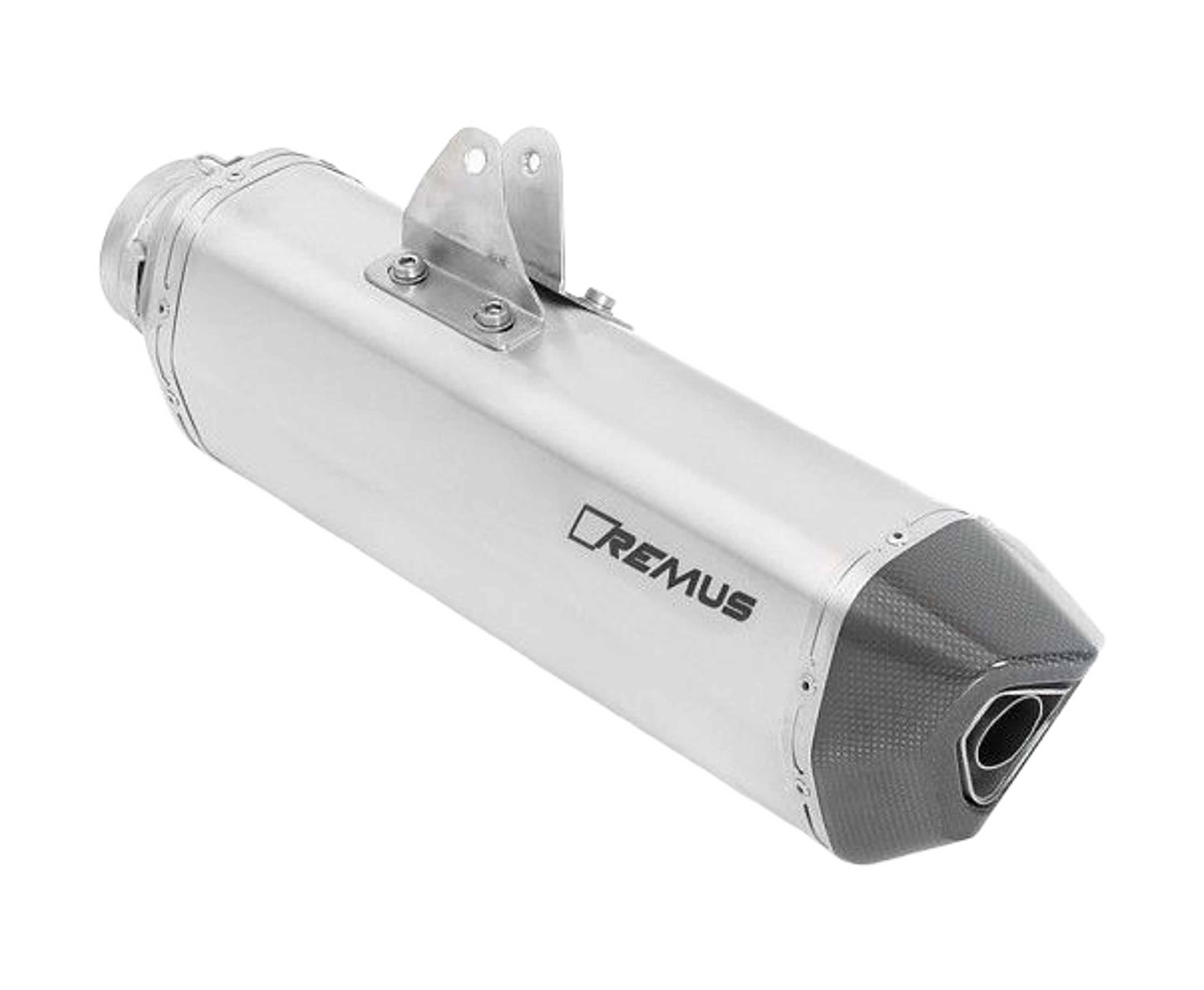 BLACK HAWK Slip on silencer, stainless steel