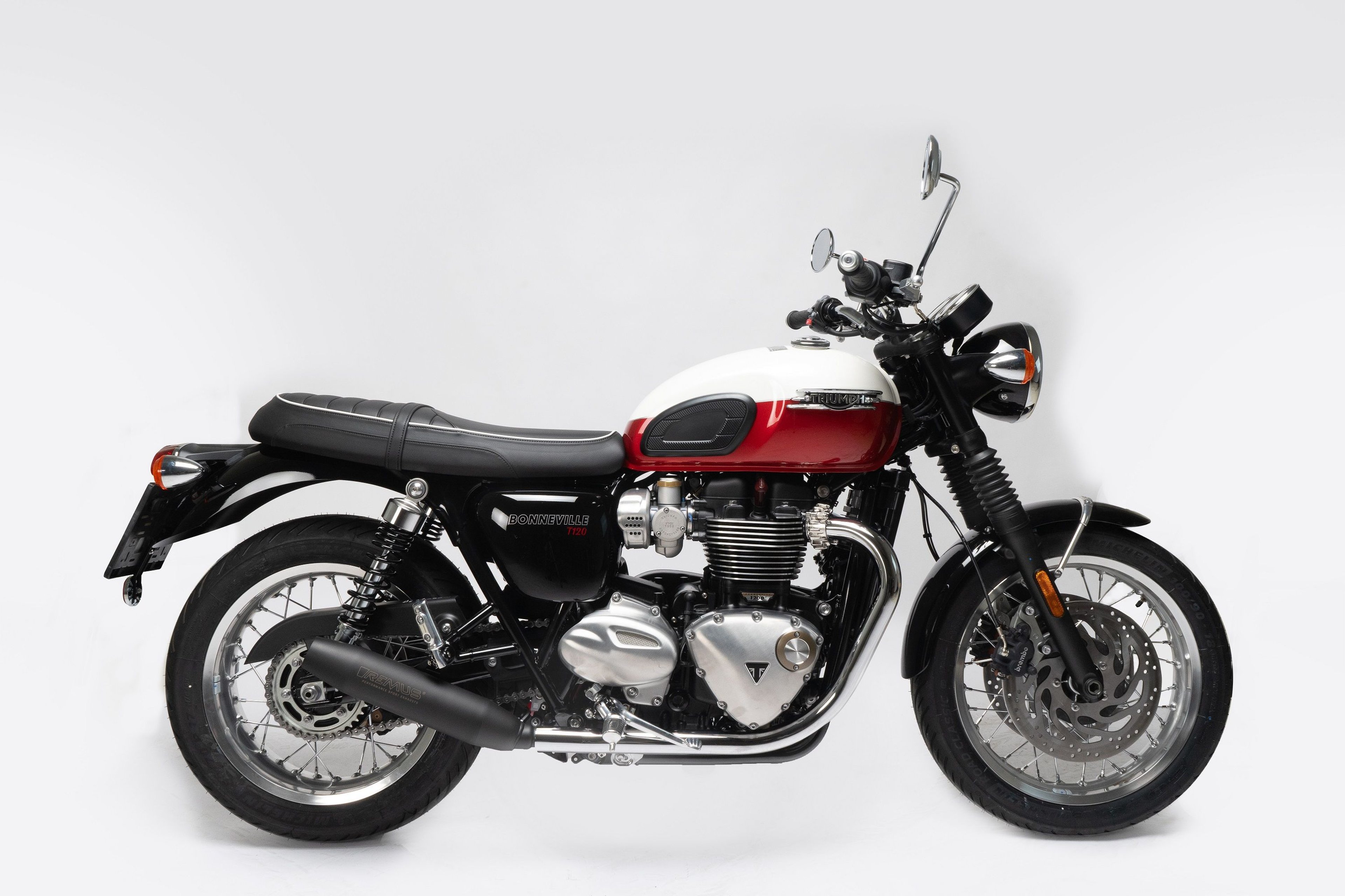 Slip On Tapered Muffler, Triumph Bonneville T100 & T120 | REMUS