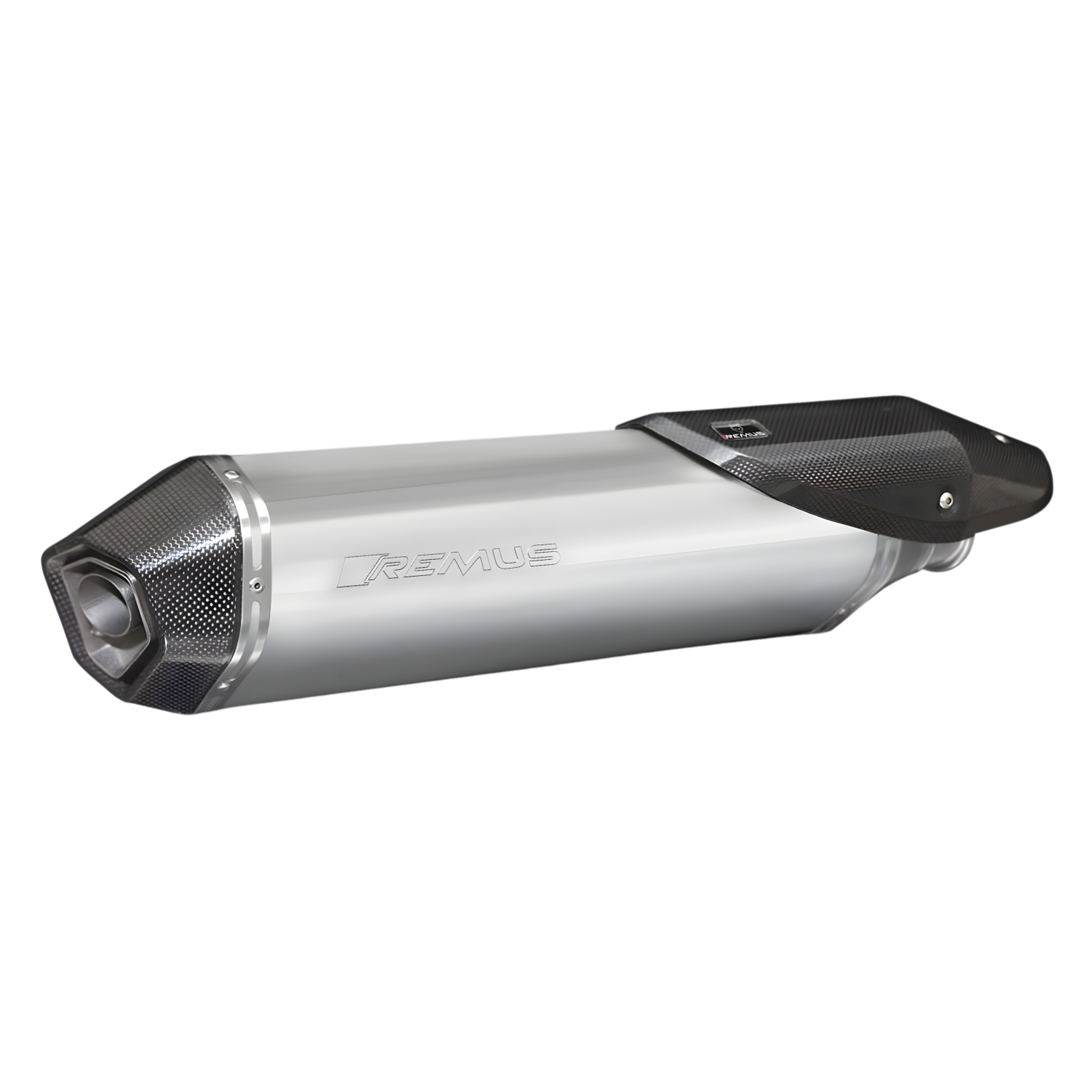 HEXACONE & BLACK HAWK - Silenciador Slip-On para KTM 1050 Adventure & 1190 Adventure/R & 1290 Super Adventure