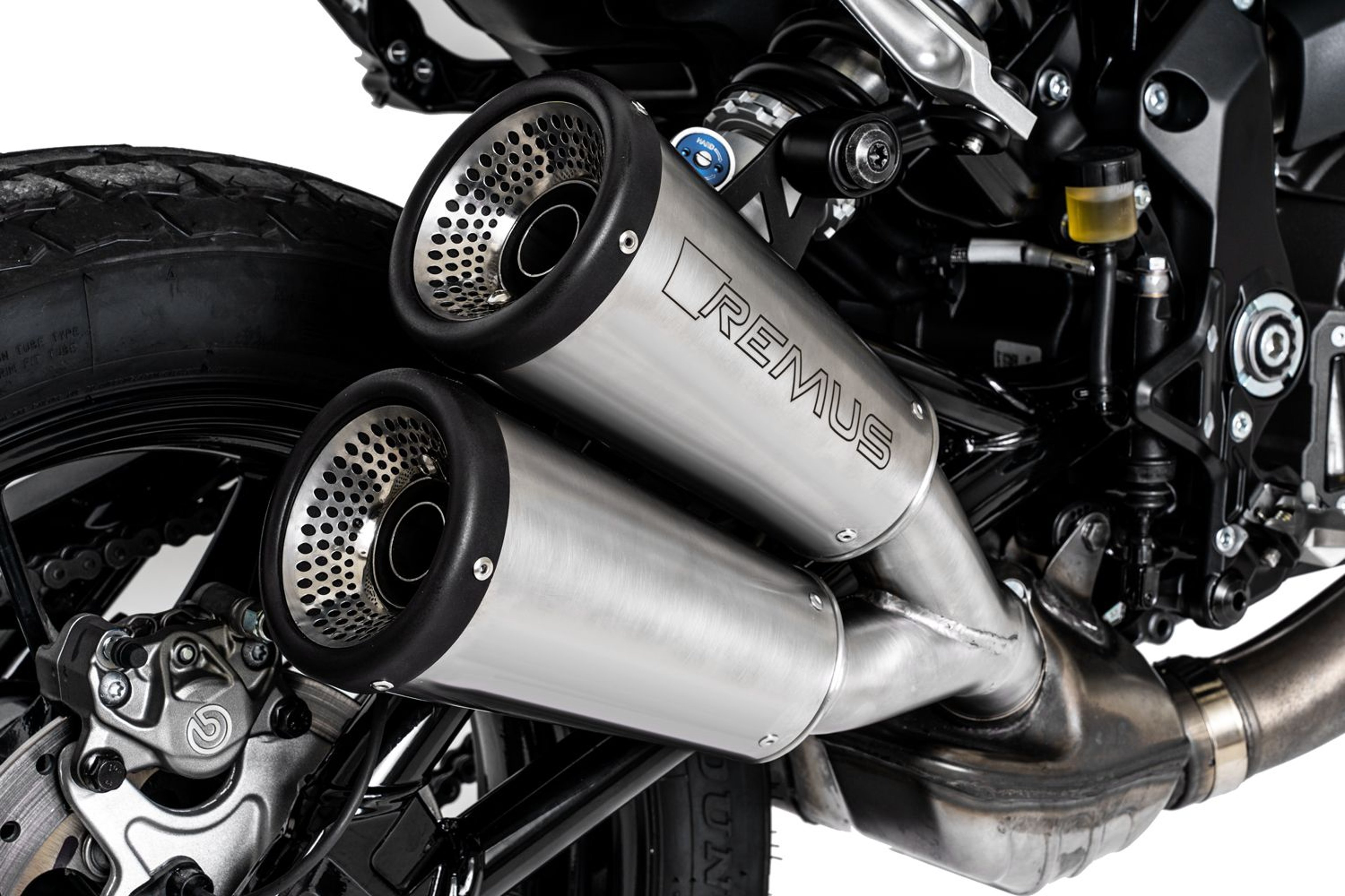 Échappement Slip-On VERTICAL pour INDIAN FTR 1200 & 1200S