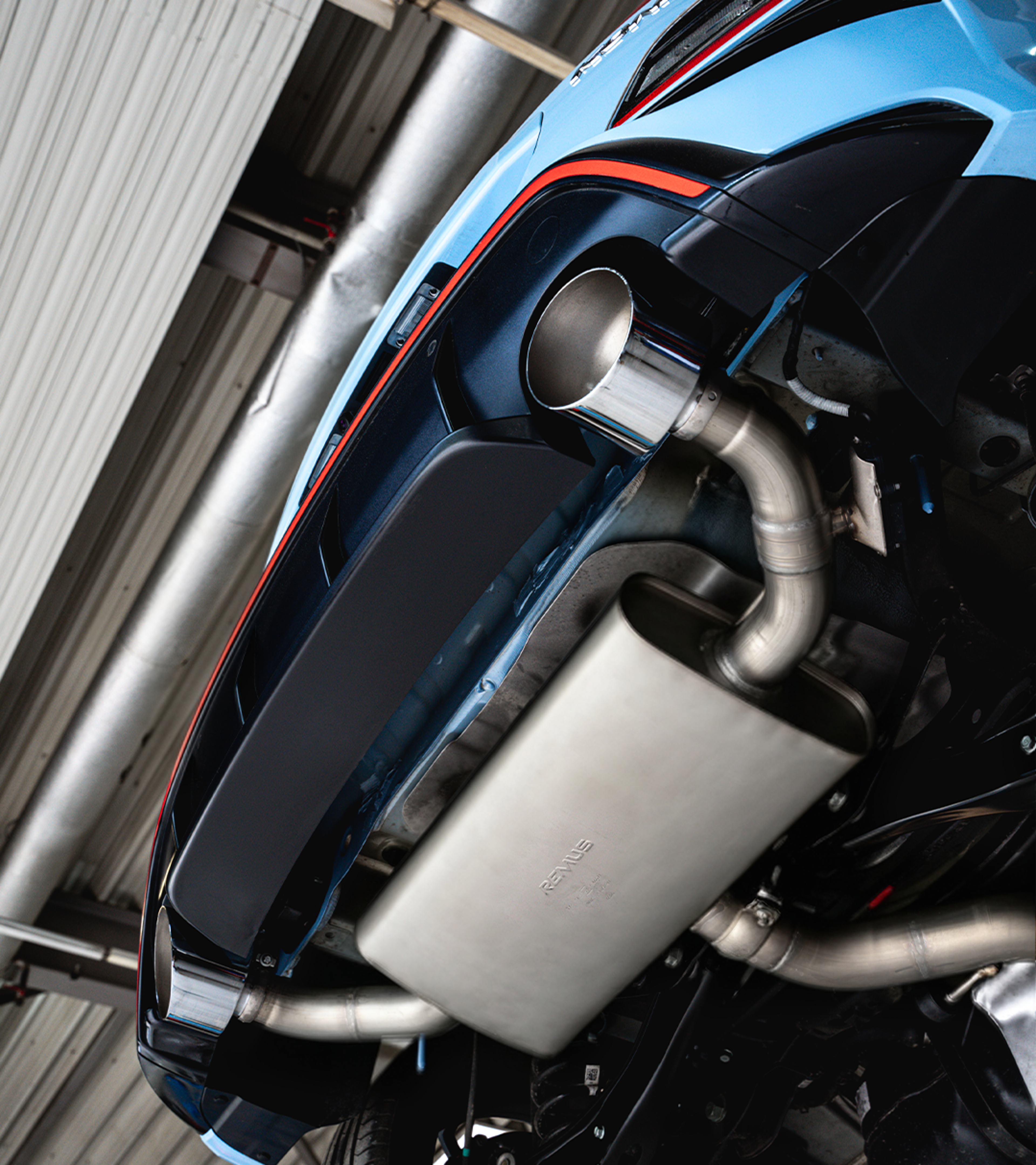 Sistema di scarico sportivo per Hyundai Kona N (DCT 2021)