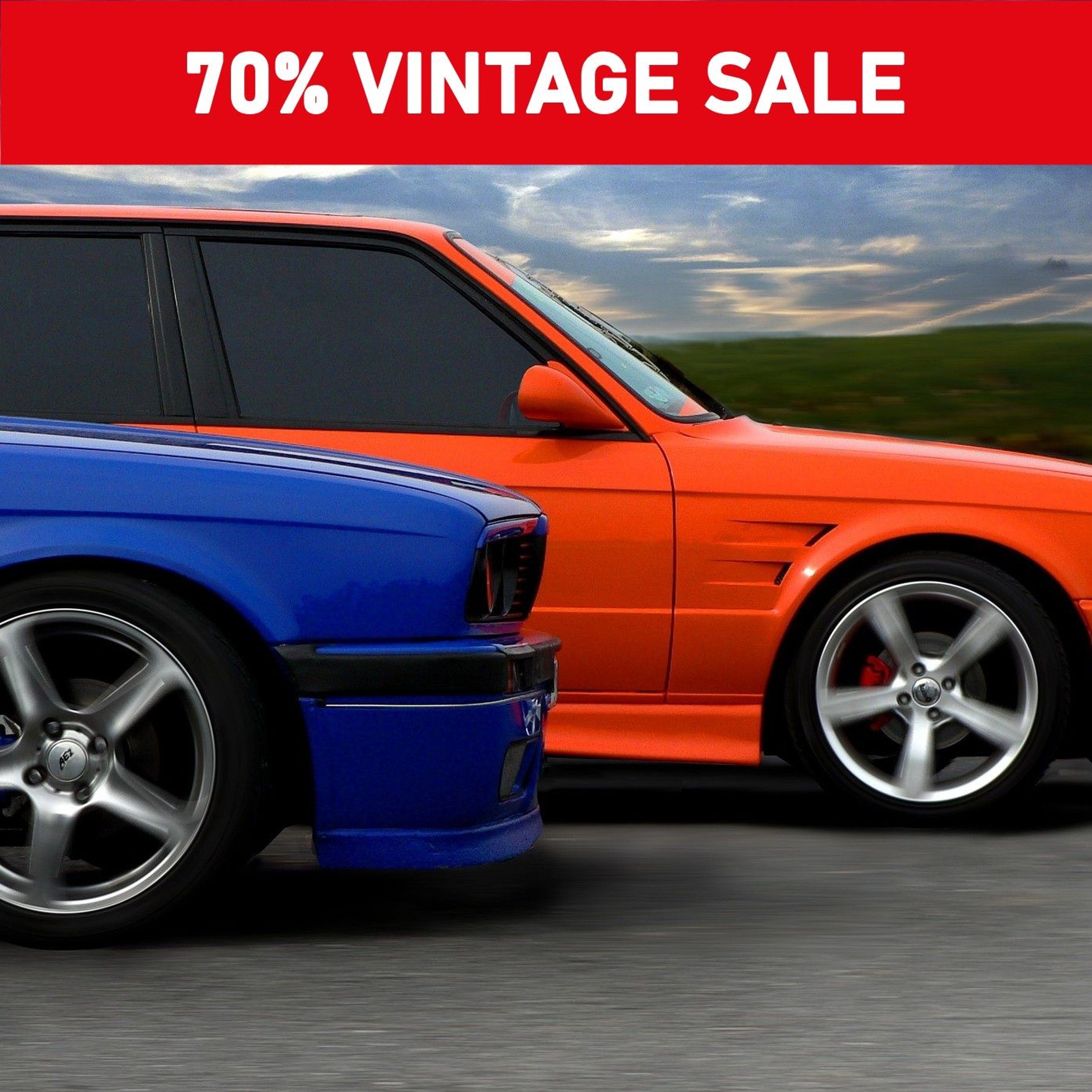 Save 70% on remaining stock