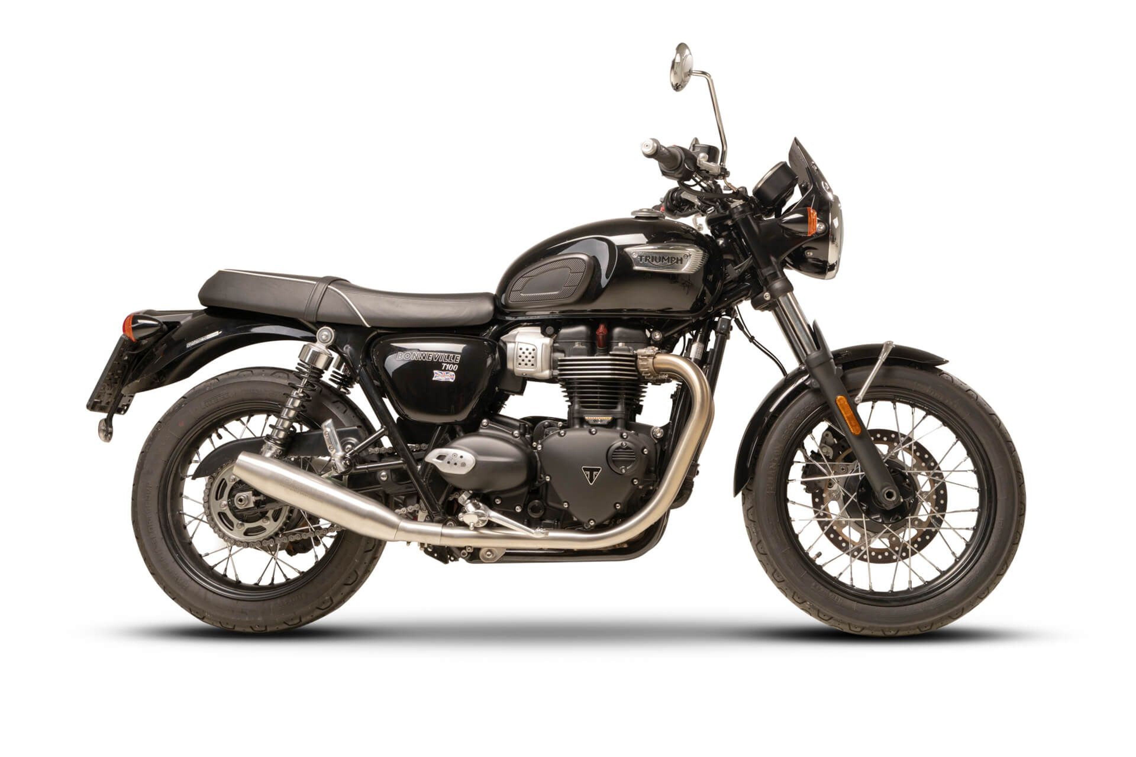 REMUS Slip-On Tapered Schalldämpfer für Triumph Bonneville T100/T120