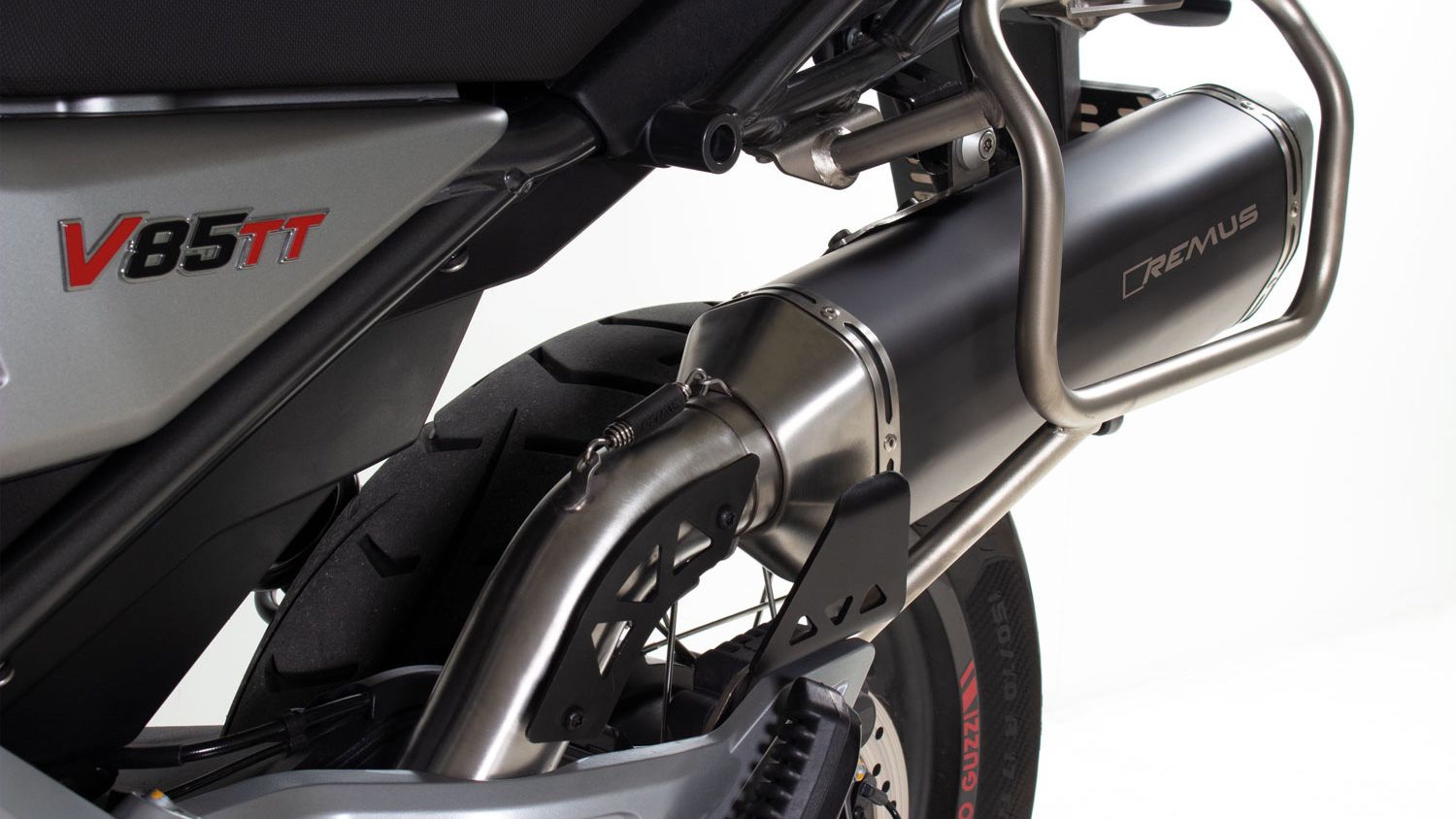 BLACK HAWK Slip on Exhaust for ﻿​﻿MOTO GUZZI ‌‍V85