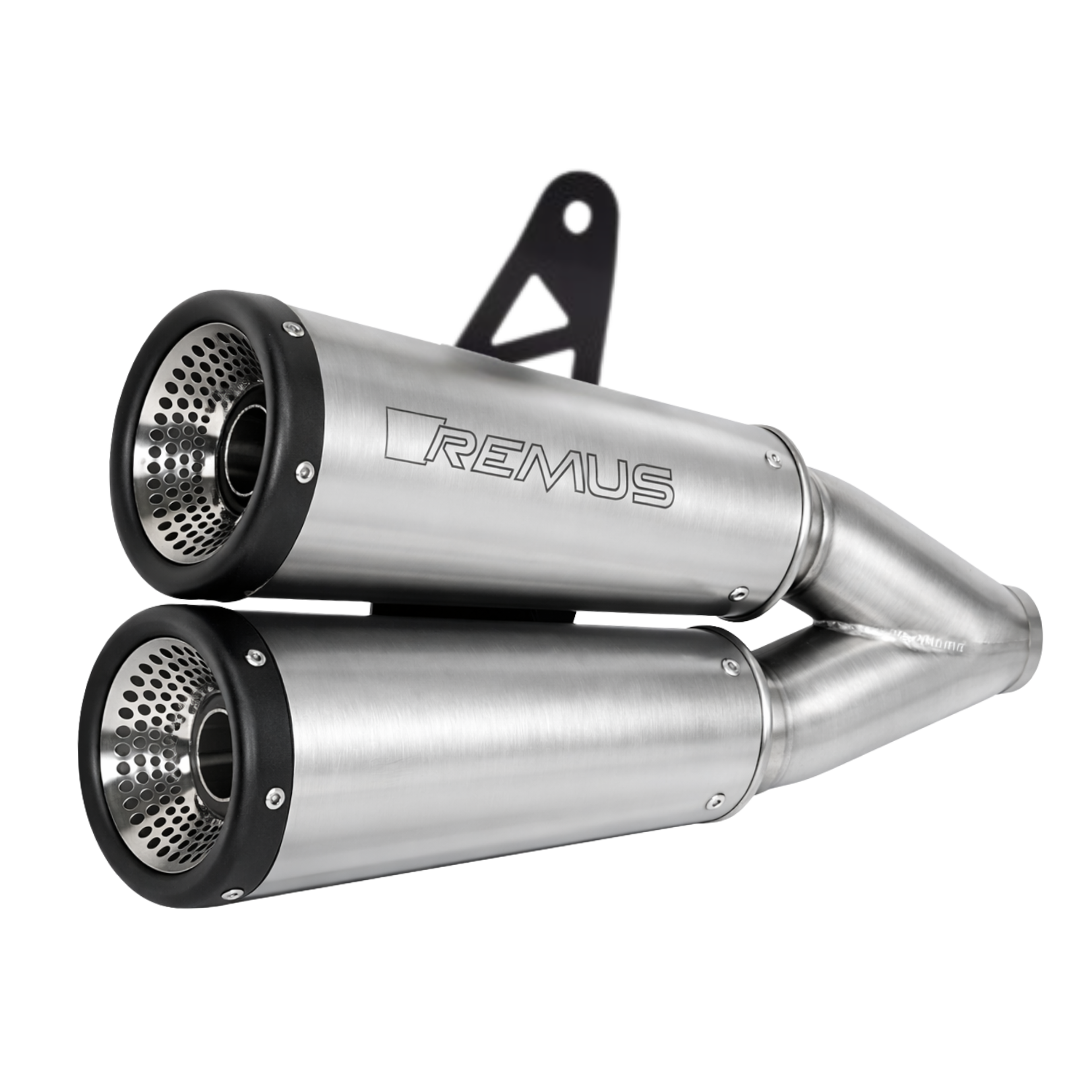 VERTICAL Slip On Exhaust for INDIAN FTR 1200 & 1200S